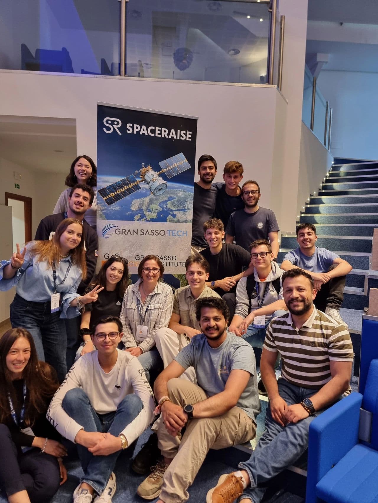SpaceRaise event with Gran Sasso Science Institute